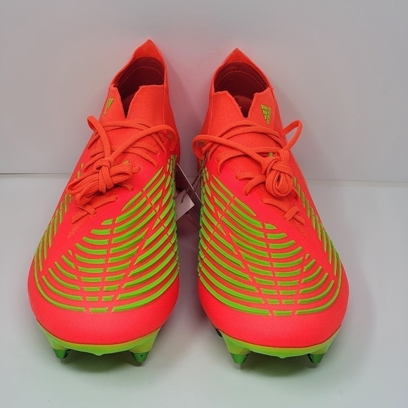 Adidas Predator Edge.1 SG Soccer Cleats Solar Red GW1016 Men’s Size 9.5 New main image 6